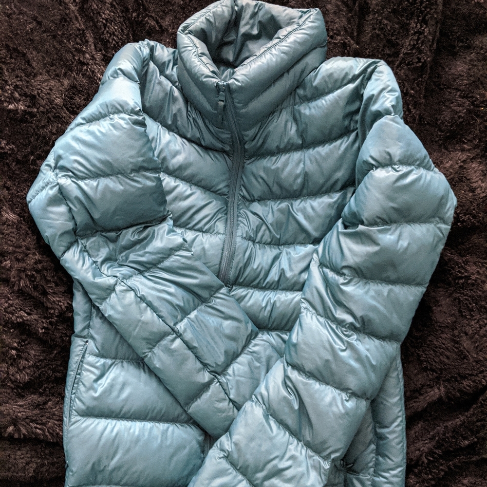 Teal Uniqlo Jacket